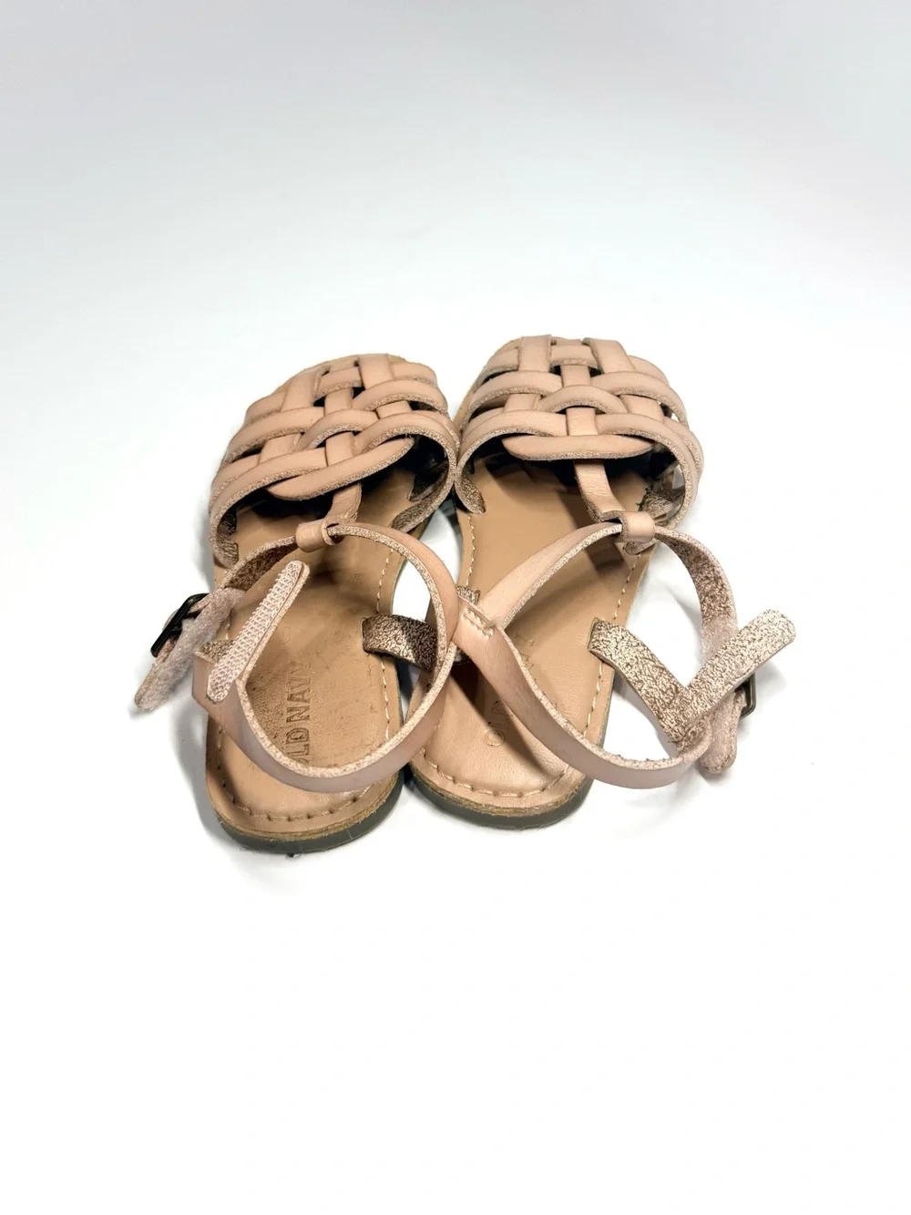 Old Navy Toddler Girl Blush Pink Sandals 8